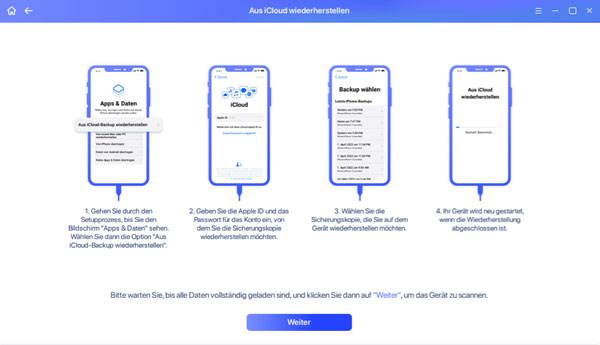 Dateien aus iCloud wiederherstellen