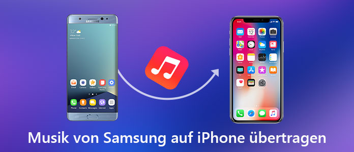 Musik von Samsung auf iPhone übertragen