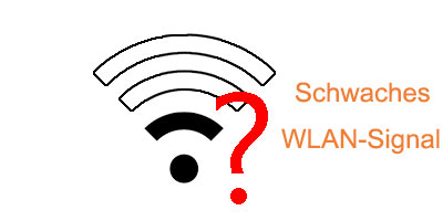 Schwaches WLAN-Signal am iPhone