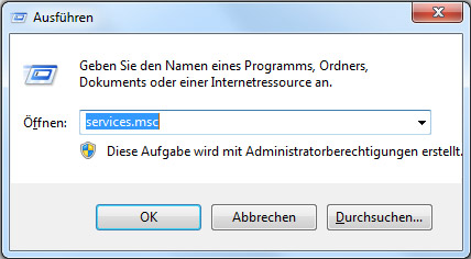 service.msc suchen