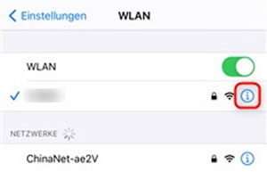 WLAN verbinden