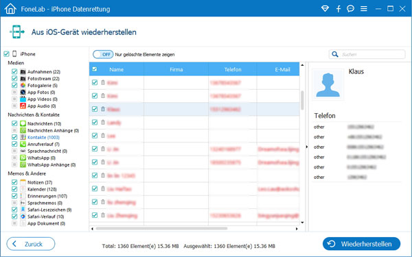 iPhone Daten auf PC übertragen