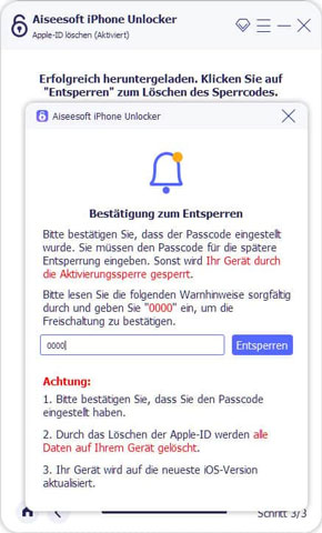 Apple-ID löschen