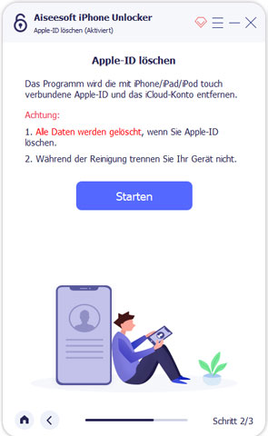 Apple ID entsperren