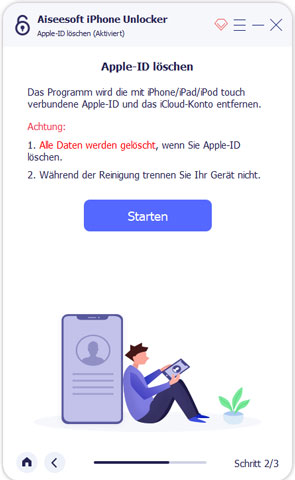 iPhone Unlocker starten