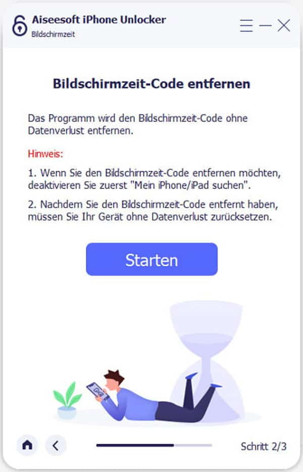 iPhone-Einschränkungscode entfernen