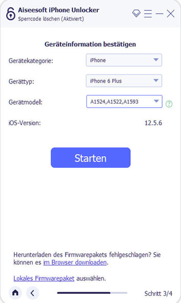 iOS-Firmware herunterladen