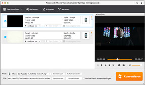 iPhone Video Converter für Mac