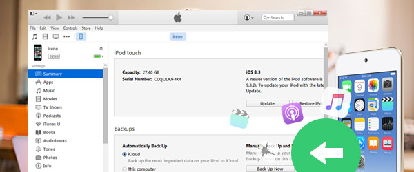 iPod Daten in iTunes übertragen