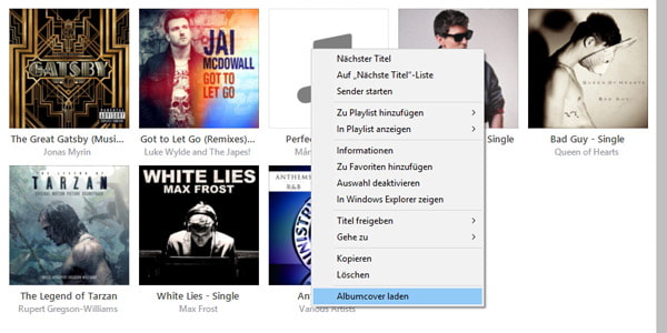 iTunes Cover laden