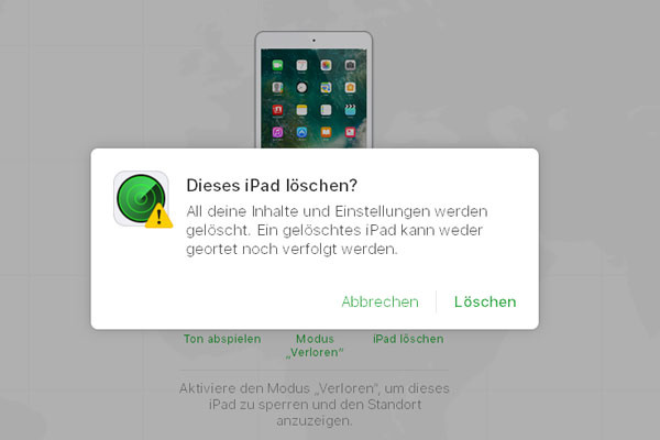 Deaktiviertes iPad mit iTunes reparieren