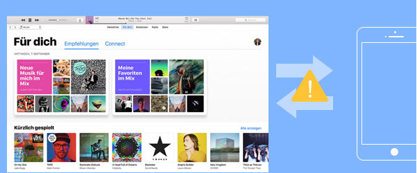 iTunes synchronisiert nicht