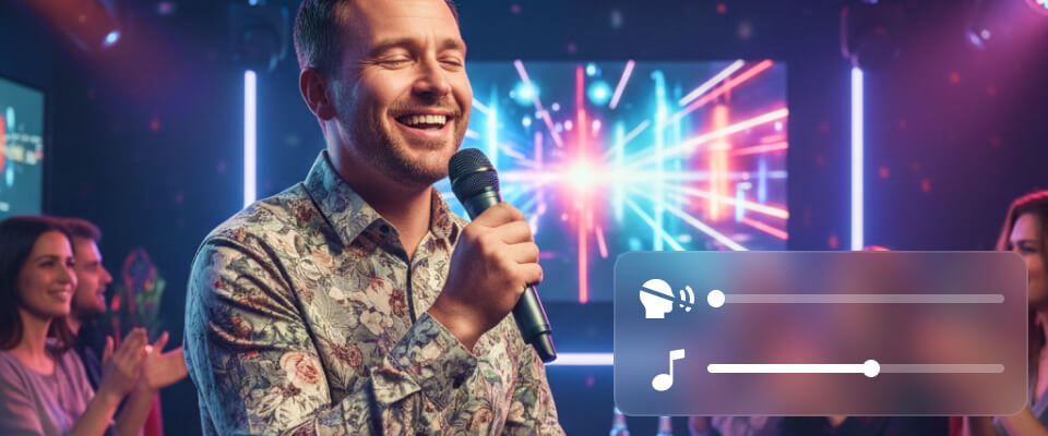 Hintergrundmusik für Karaoke extrahieren