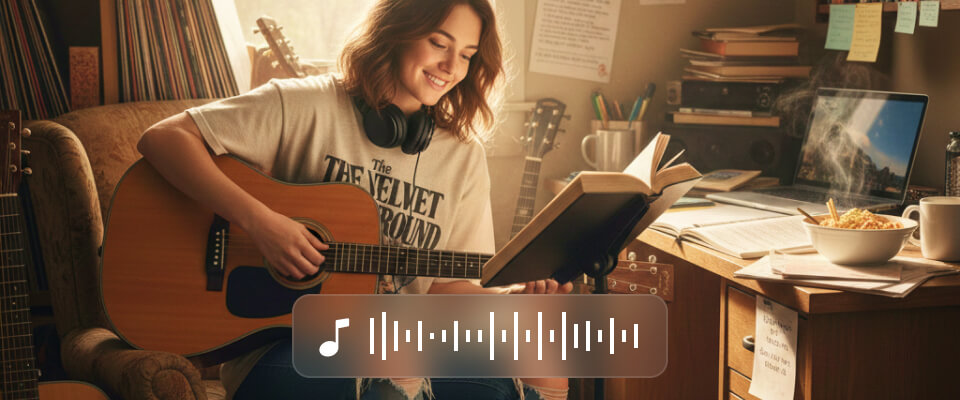 Instrumentalstücke zum Lernen und Üben extrahieren