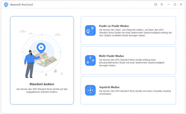 GPS-Modus wählen