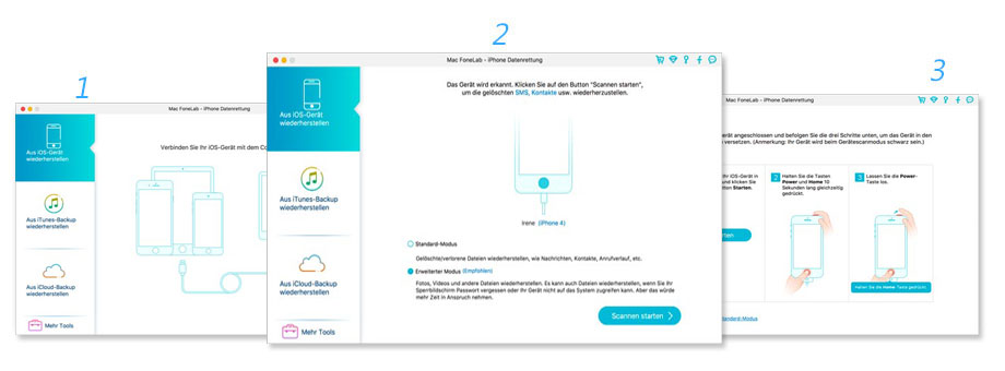 Daten aus iTunes-Backup wiederherstellen