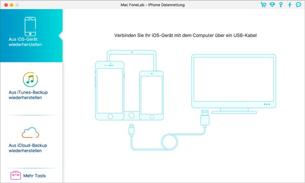 Mac iPhone Backup Extractor starten