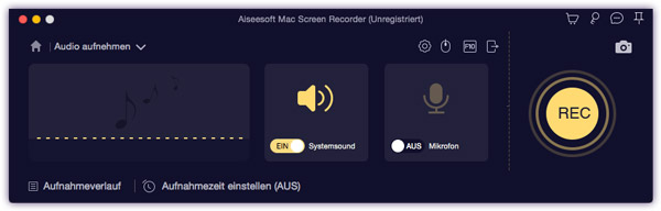 Audiogerät einstellen