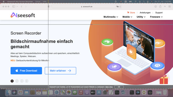 Screenshot auf Mac machen