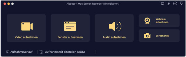 Screenshot-Funktion auswählen