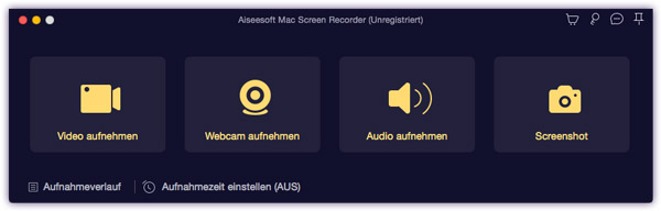 Mac Audio Recorder aufrufen