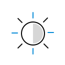 Optimaliseer de helderheid en het contrast automatisch