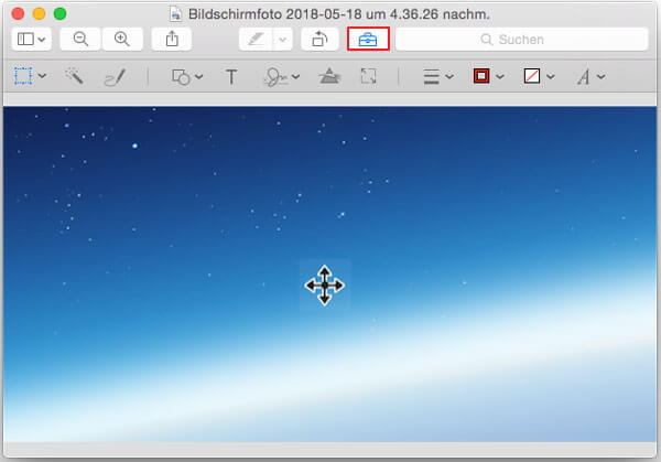 Mac Screenshot bearbeiten