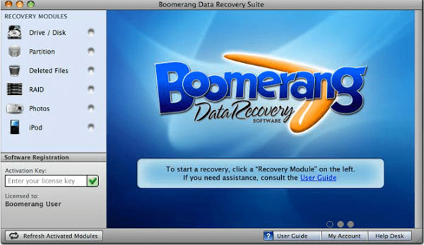 Boomerang Mac Data Recovery