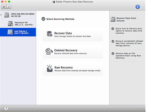 Stellar Phoenix Mac Data Recovery