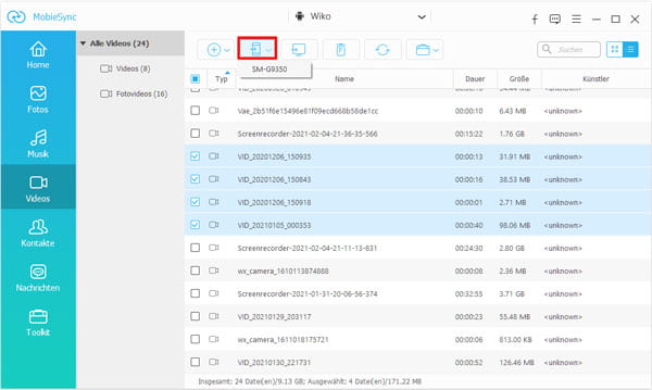 Daten von OnePlus auf Samsung übertragen