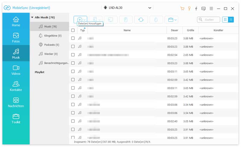 Daten von PC auf Handy übertragen