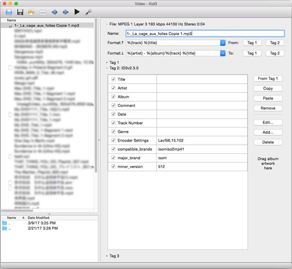 kid3 tag editor