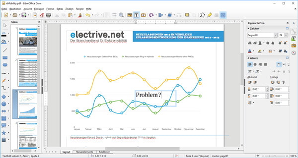 Mit LibreOffice Text in PDF schreiben