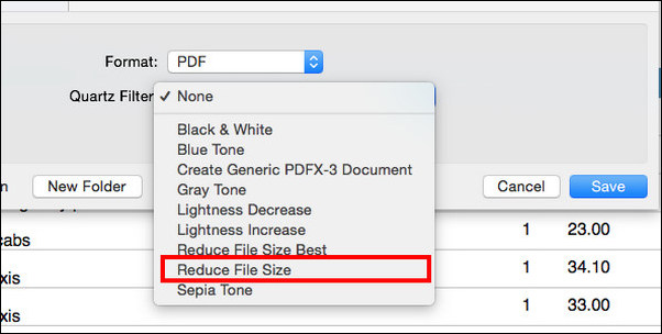 PDF verkleinern Mac