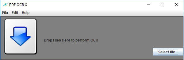 PDF OCR X