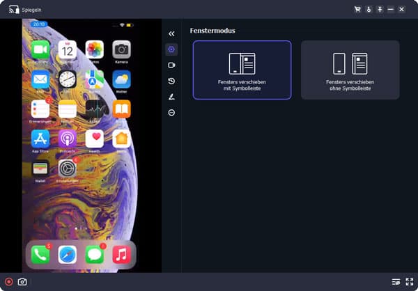 iPhone auf PC spiegeln