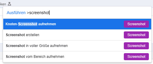 Screenshot im Chrome erstellen