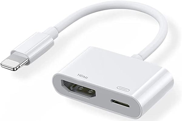 iPhone mit HDMI-Adapter auf PC spiegeln