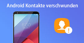 Android-Kontakte verschwunden