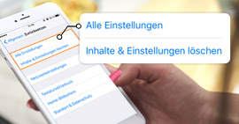 iPhone auf Werkseinstellungen zurücksetzen