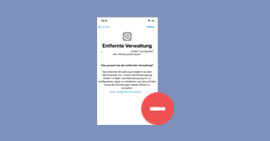 iPhone/iPad entfernte Verwaltung entfernen