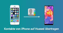 Kontakte von iPhone auf Huawei übertragen
