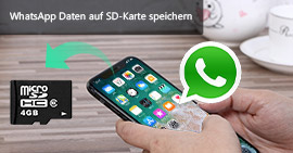 WhatsApp Daten auf SD-Karte speichern