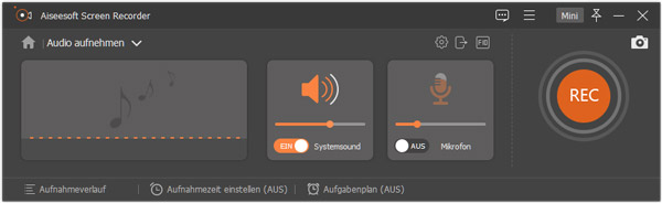 Simfy Musik Audioquelle auswählen