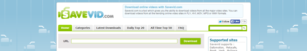 Online Video Downloader - Savevid