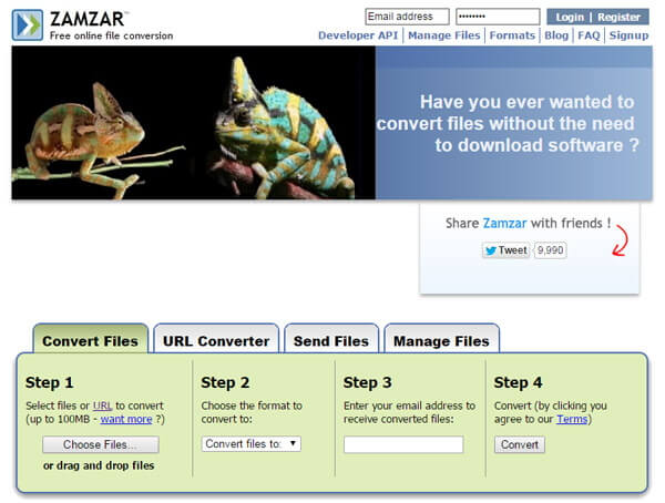 Online Video Downloader - Zamzar