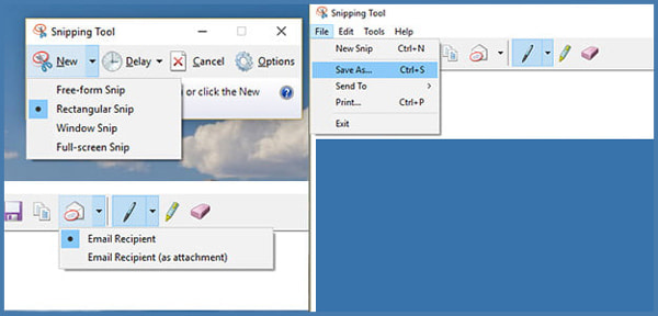 Snipping Tool Windows 10