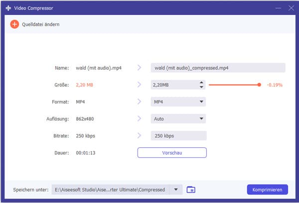 Parameter einstellen