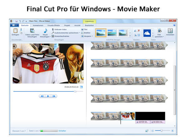 Final Cut Pro für Windows