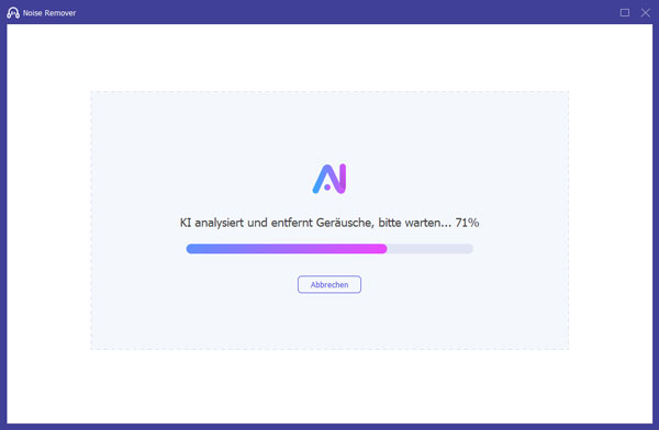 Hintergrundgeräusche entfernen mit KI